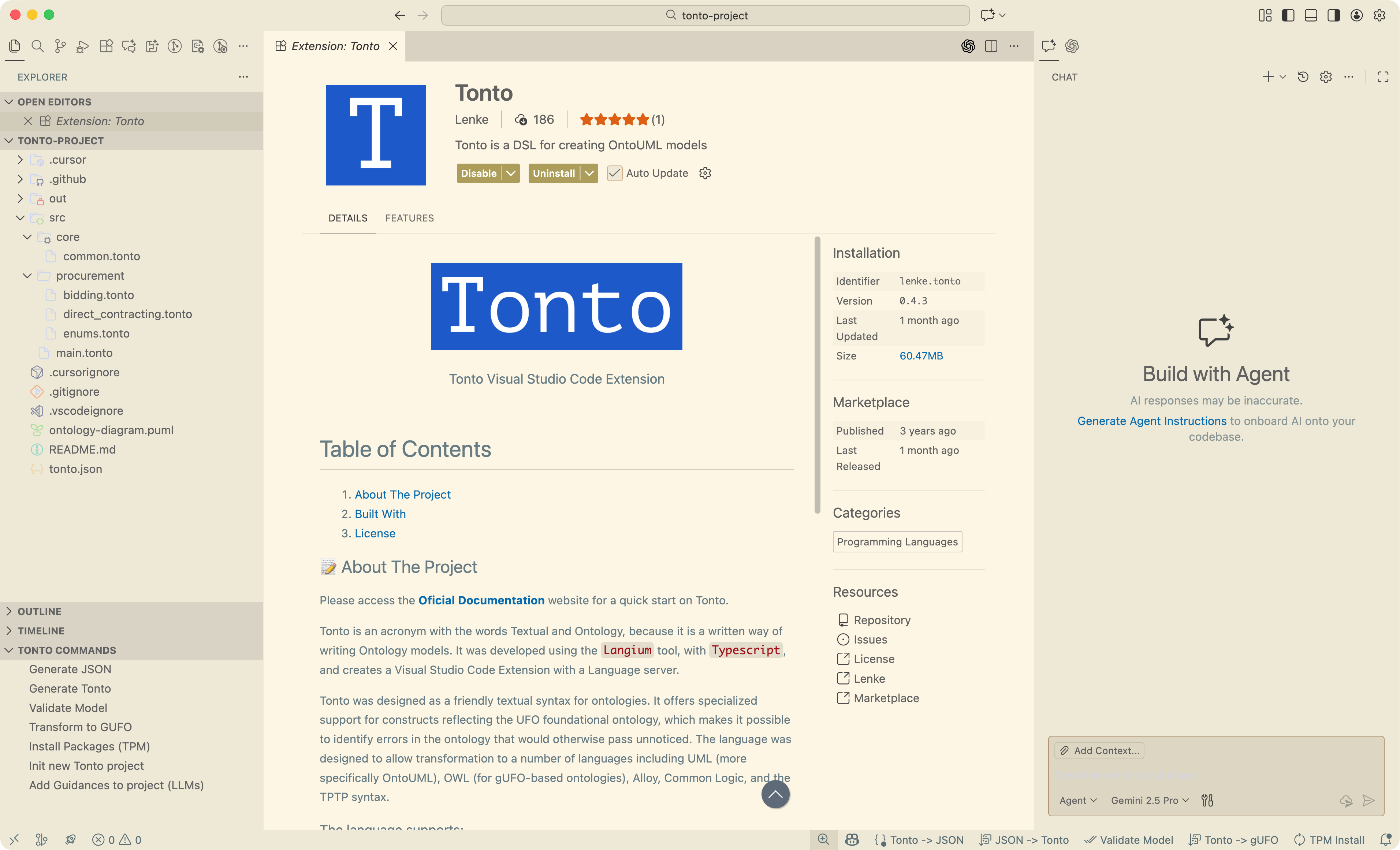 Example VS Code extension