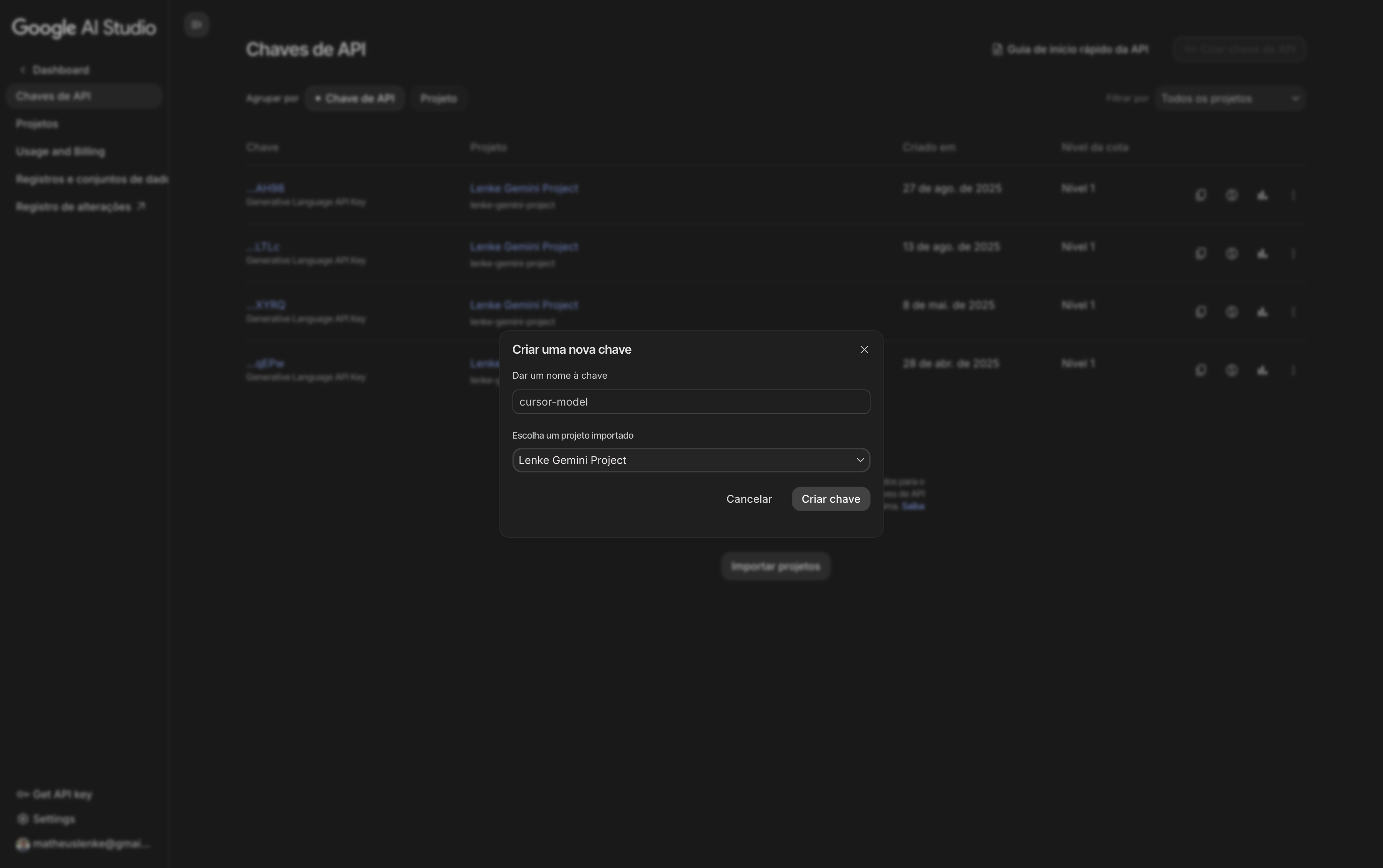 Google AI Studio API Key